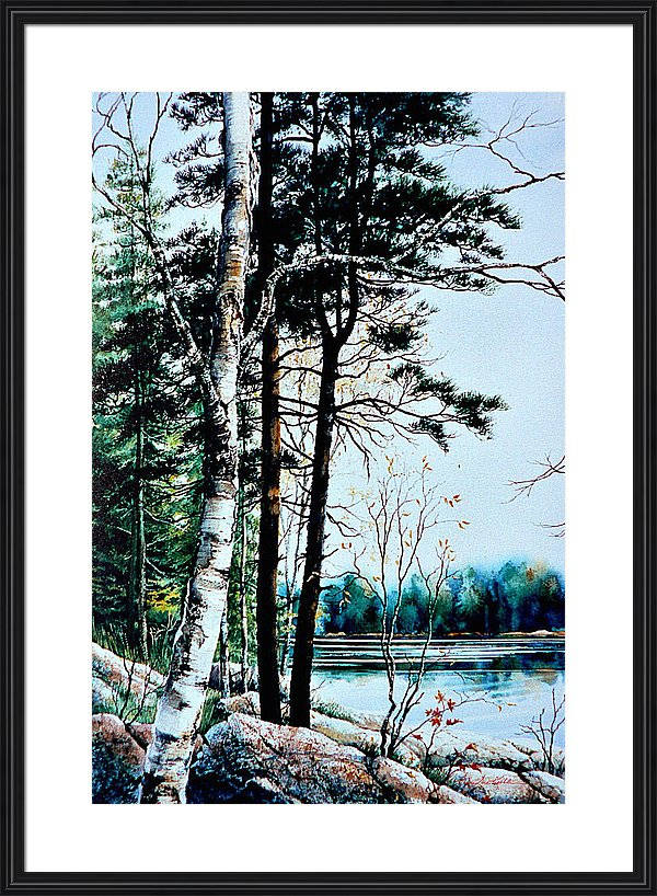 Peaceful Lake Painting