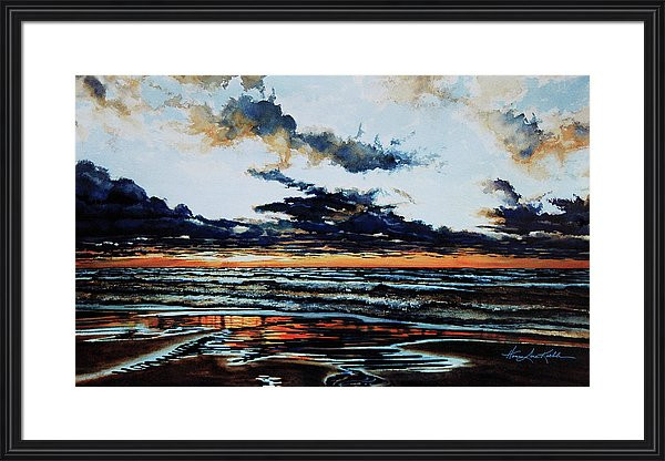 Lake Huron Storm painting