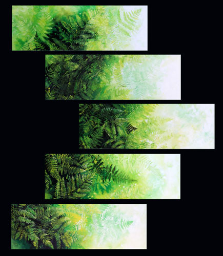 ferns painting