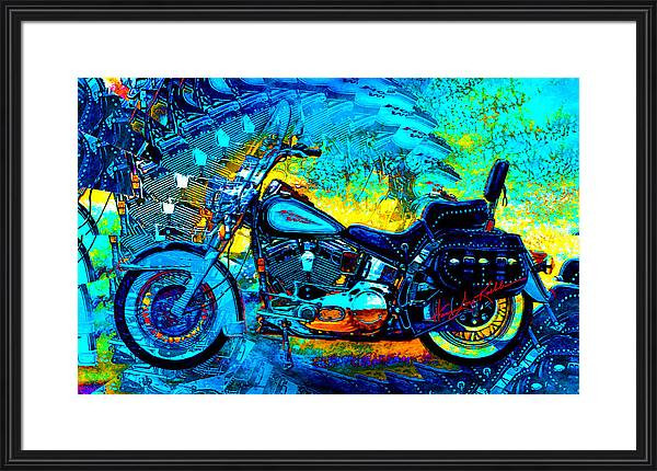 Harley Davidson Paintings