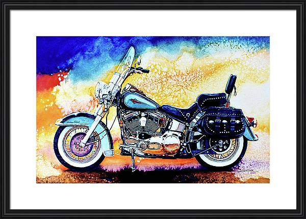 Harley Davidson Motorcycle Art