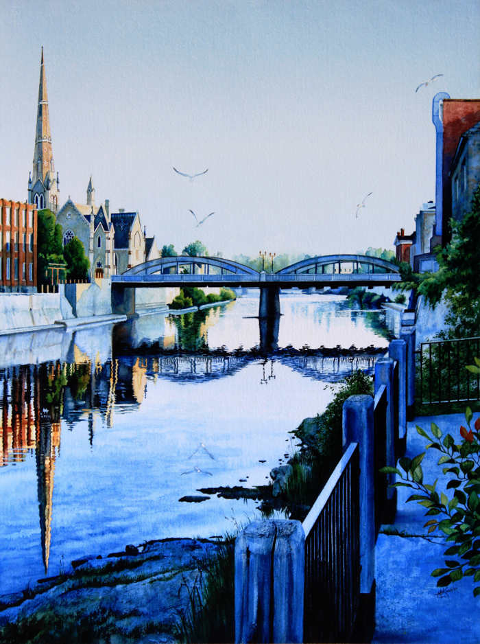Painting Of Cambridge