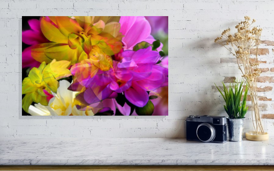 Digital Flower Photo Art