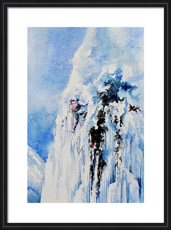 Mountain Climbing Painting