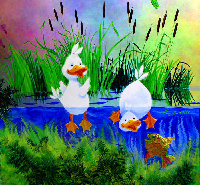duckie painting for preschoolers