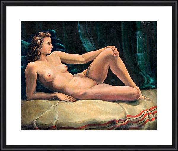 oil painting of woman beauty