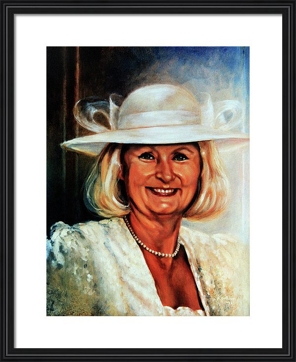 order a painted wedding portrait direct from artist
