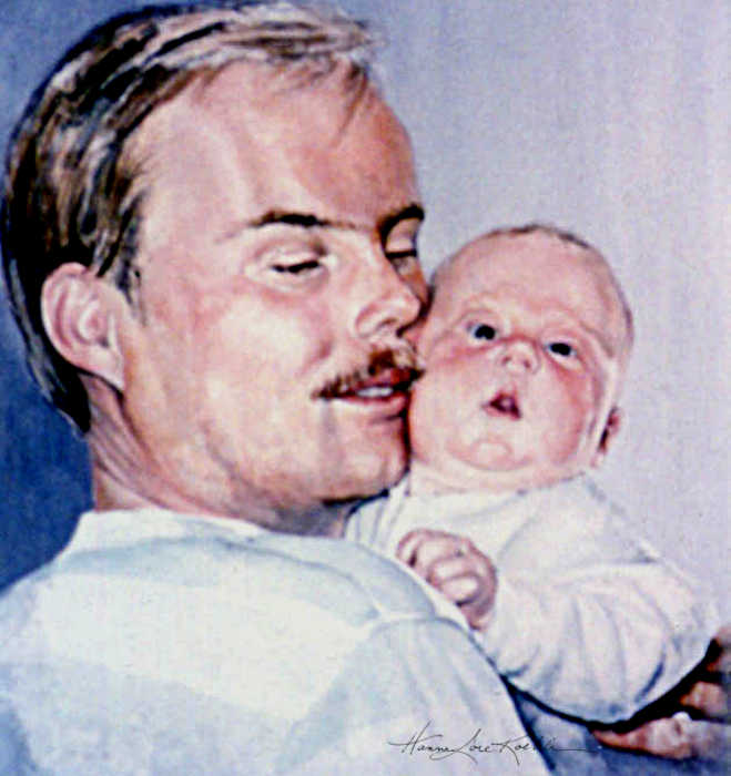 commission a family portrait painting direct from artist