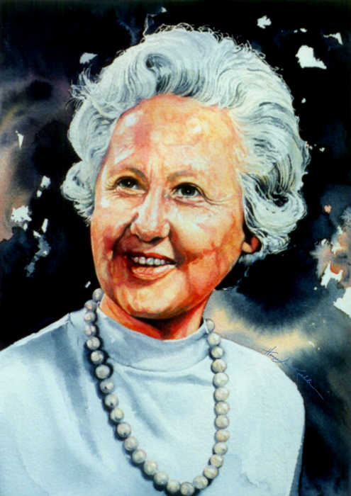painted grandmother portrait commission