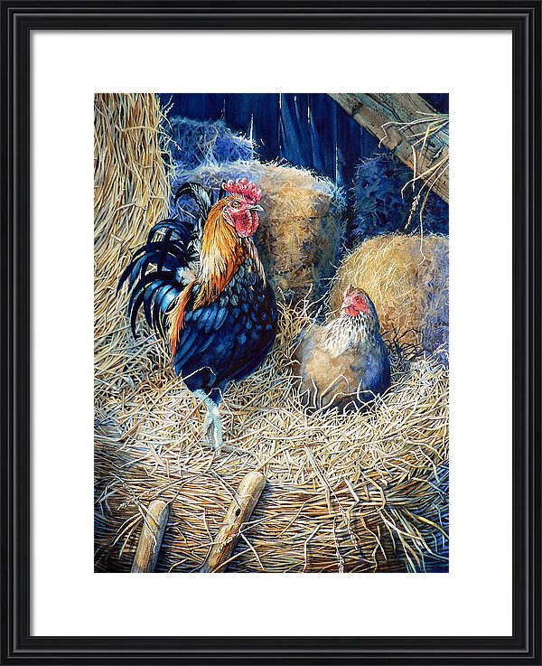 rooster painting