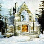 painting of Blenheim Chapel
