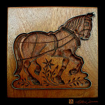 cookie baking mold kitchen art prints of horse