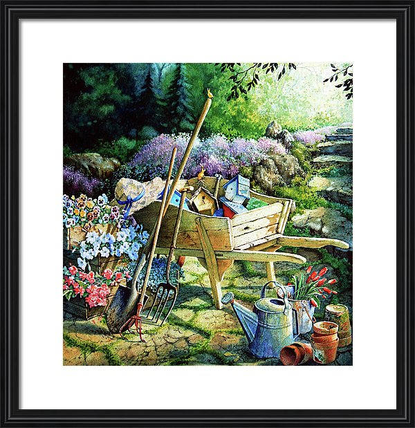 Spring Garden Painting