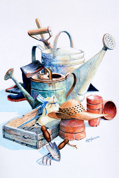 Gardening Painting