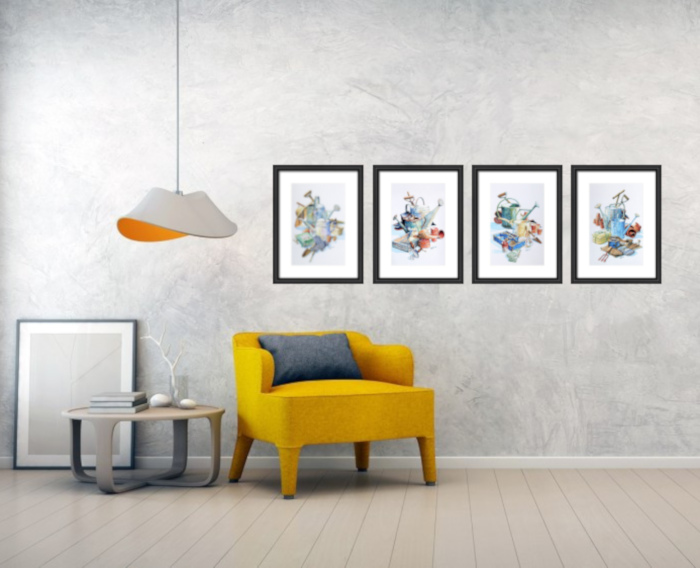 Garden Tools Wall Art