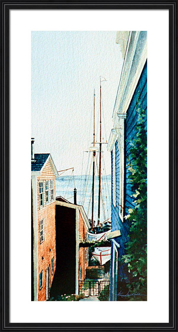 Lunenburg Nova Scotia Painting