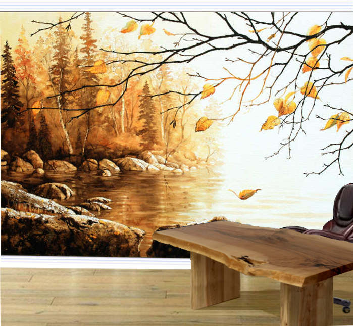 Custom Landscape Wall Mural Painting