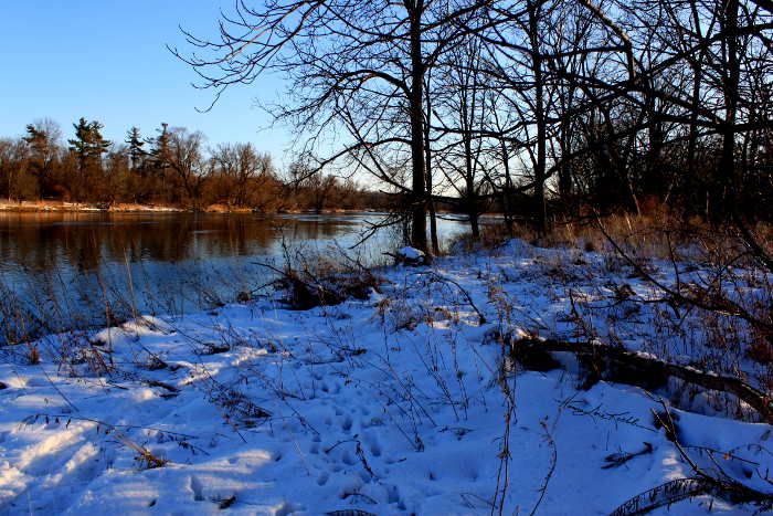 winter river landscape photography art prints