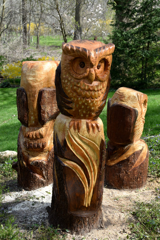 Owl Carving