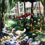 house painting by artist