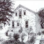 commission a pen and ink drawing of your house