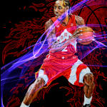 Basketball Digital Art