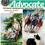 PKA's Advocate Magazine cover art by Hanne Lore Koehler