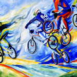 Olympic BMX Bike Race
