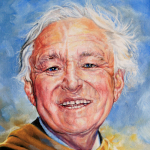 Alumni professor memorial portrait